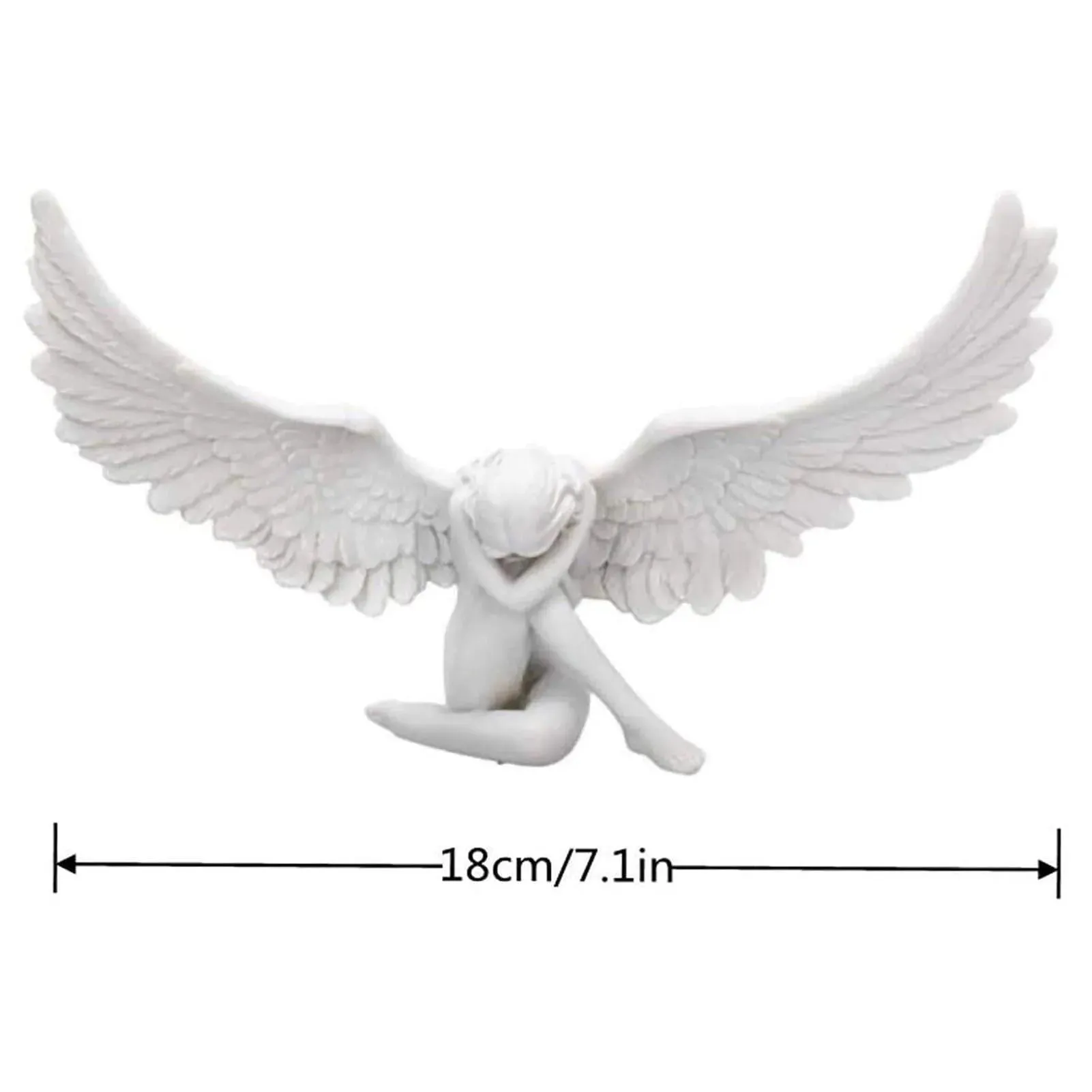 Sobbing Angel Garden Statue
