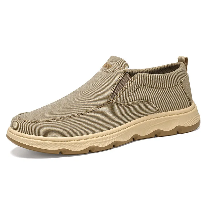 Soft and Water-Resistant Low-Top Moccasins with Slip-Resistant Outsole