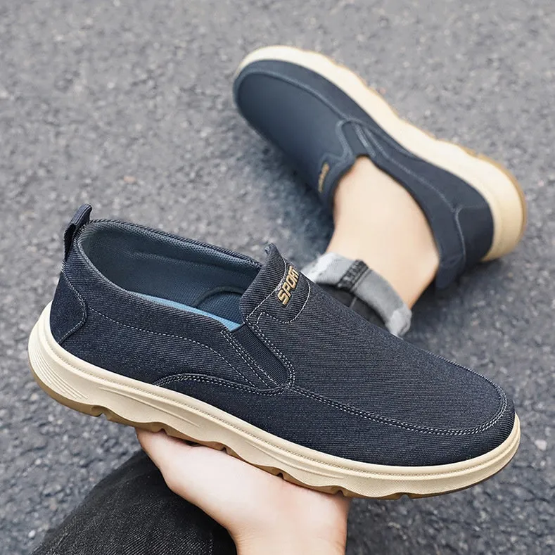 Soft and Water-Resistant Low-Top Moccasins with Slip-Resistant Outsole