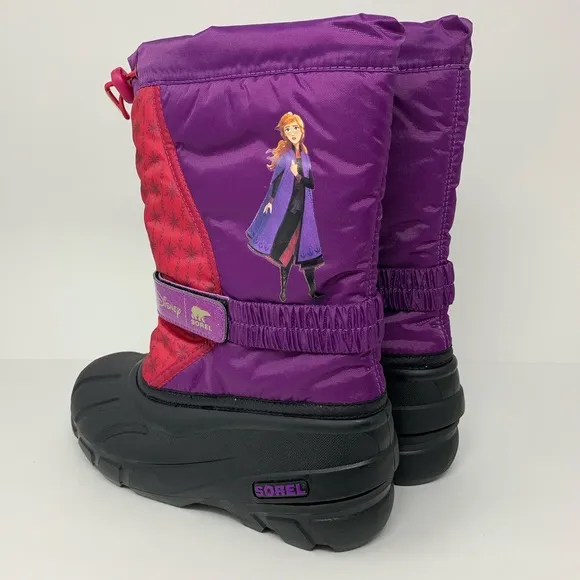 Sorel Disney Frozen Flurry Anna Youth Boots Girls