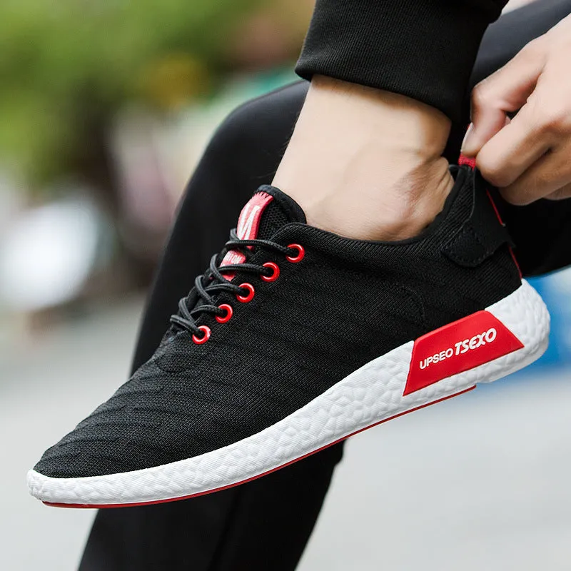 Spring & Autumn New Korean Men's Casual Shoes – All-Match Tide Running Shoes, Lazy Slip-On Design