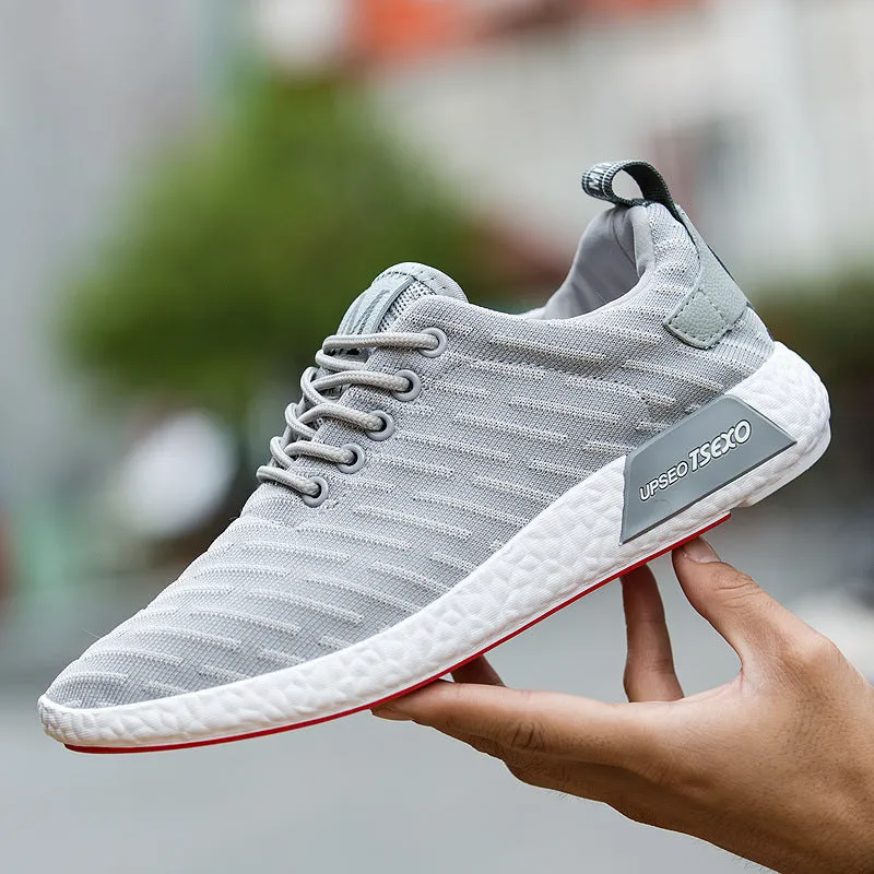 Spring & Autumn New Korean Men's Casual Shoes – All-Match Tide Running Shoes, Lazy Slip-On Design