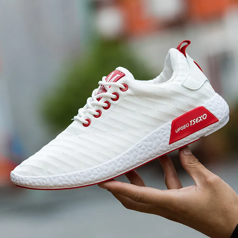 Spring & Autumn New Korean Men's Casual Shoes – All-Match Tide Running Shoes, Lazy Slip-On Design