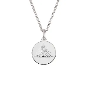 Sterling Silver Sunny Mountain Necklace