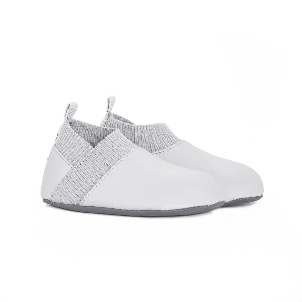 Stonz Yale Slip-on Baby Shoes - Haze Grey