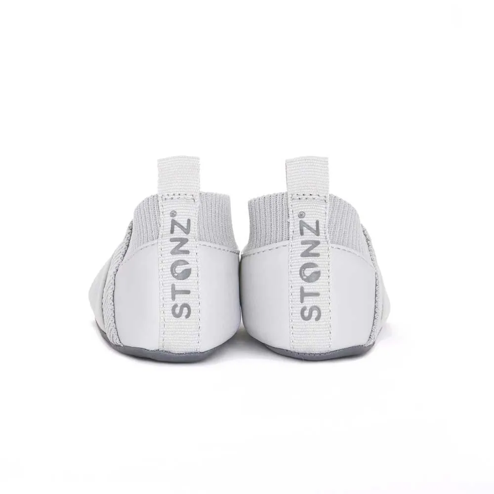 Stonz Yale Slip-on Baby Shoes - Haze Grey