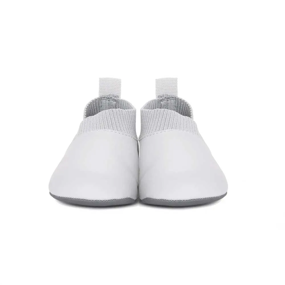 Stonz Yale Slip-on Baby Shoes - Haze Grey