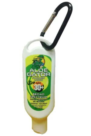 Sunscreen Aloe Gator Clip-on Caribeener SPF 30 Lotion - 1.5oz
