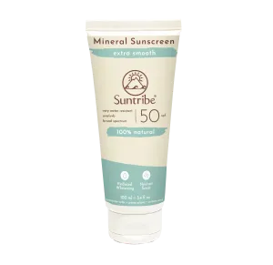 Suntribe - All Natural Mineral Body & Face Sunscreen All Clear Vegan SPF 50 (100 ml)