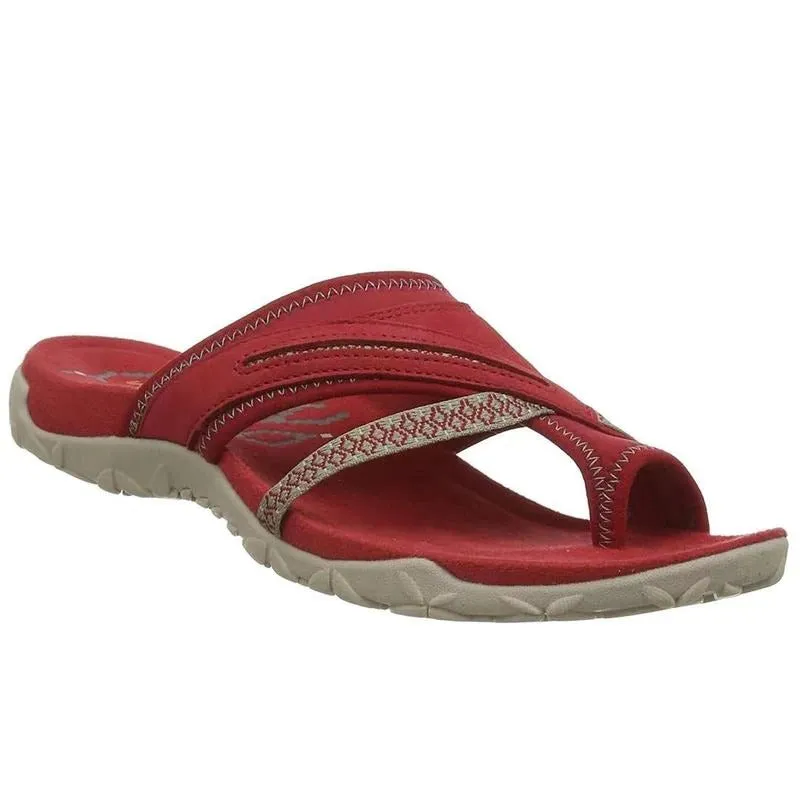 Supportive Orthopedic Sandals with Crisscross Straps