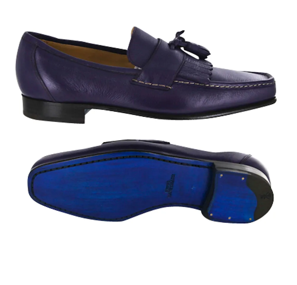 Sutor Mantellassi Purple Shoes – Size: 7.5 US / 6.5 UK