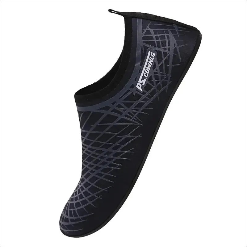 Swim shoes for women men - quick-dry aqua socks for beach, pool, yoga - barefoot exercise wear