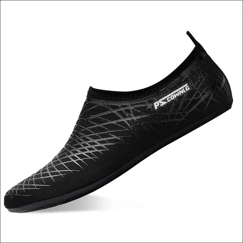 Swim shoes for women men - quick-dry aqua socks for beach, pool, yoga - barefoot exercise wear