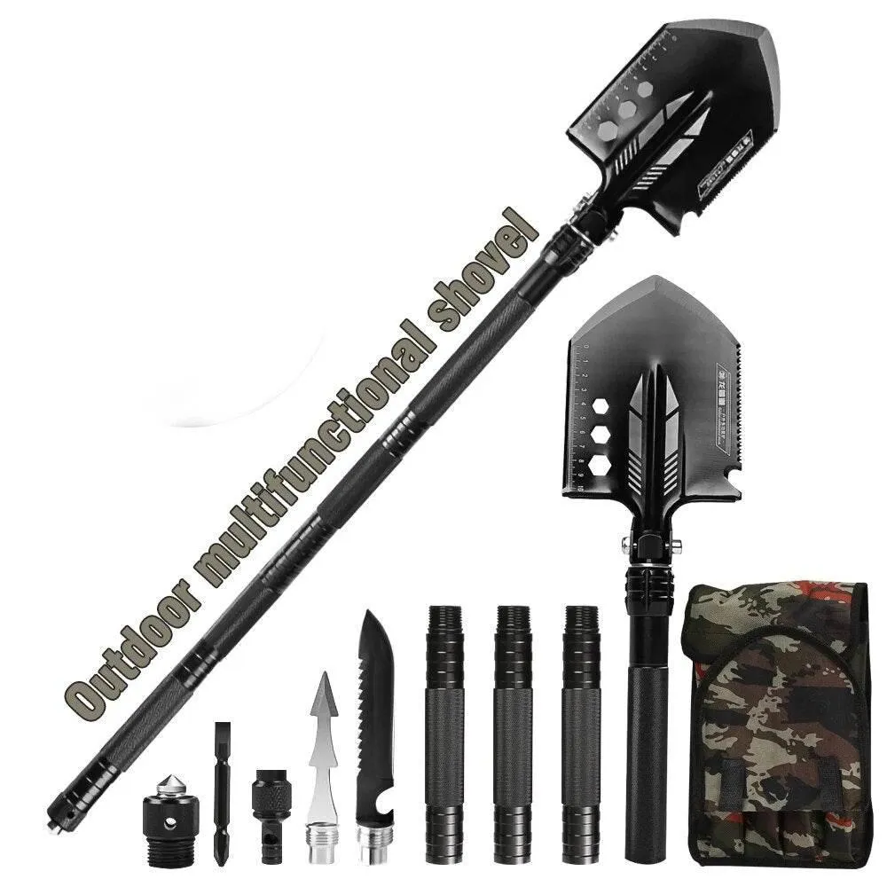 Tactical Multi-Tool Shovel Kit - All-Terrain Survival Gear