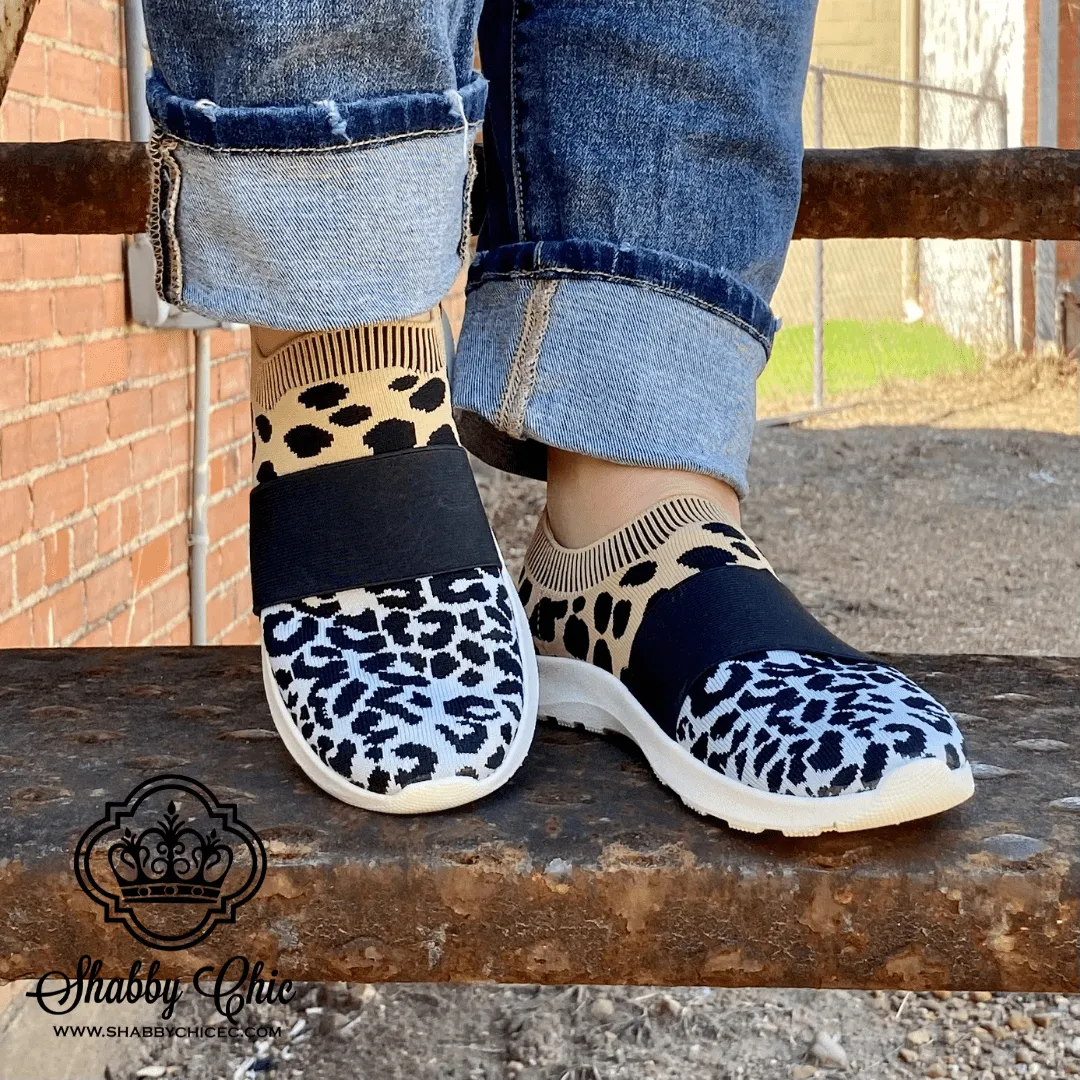 Tan Animal Sneaker