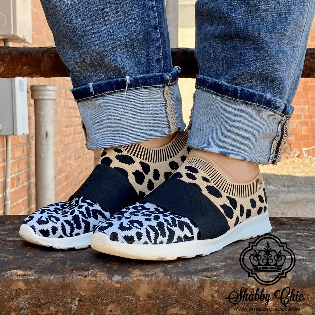 Tan Animal Sneaker