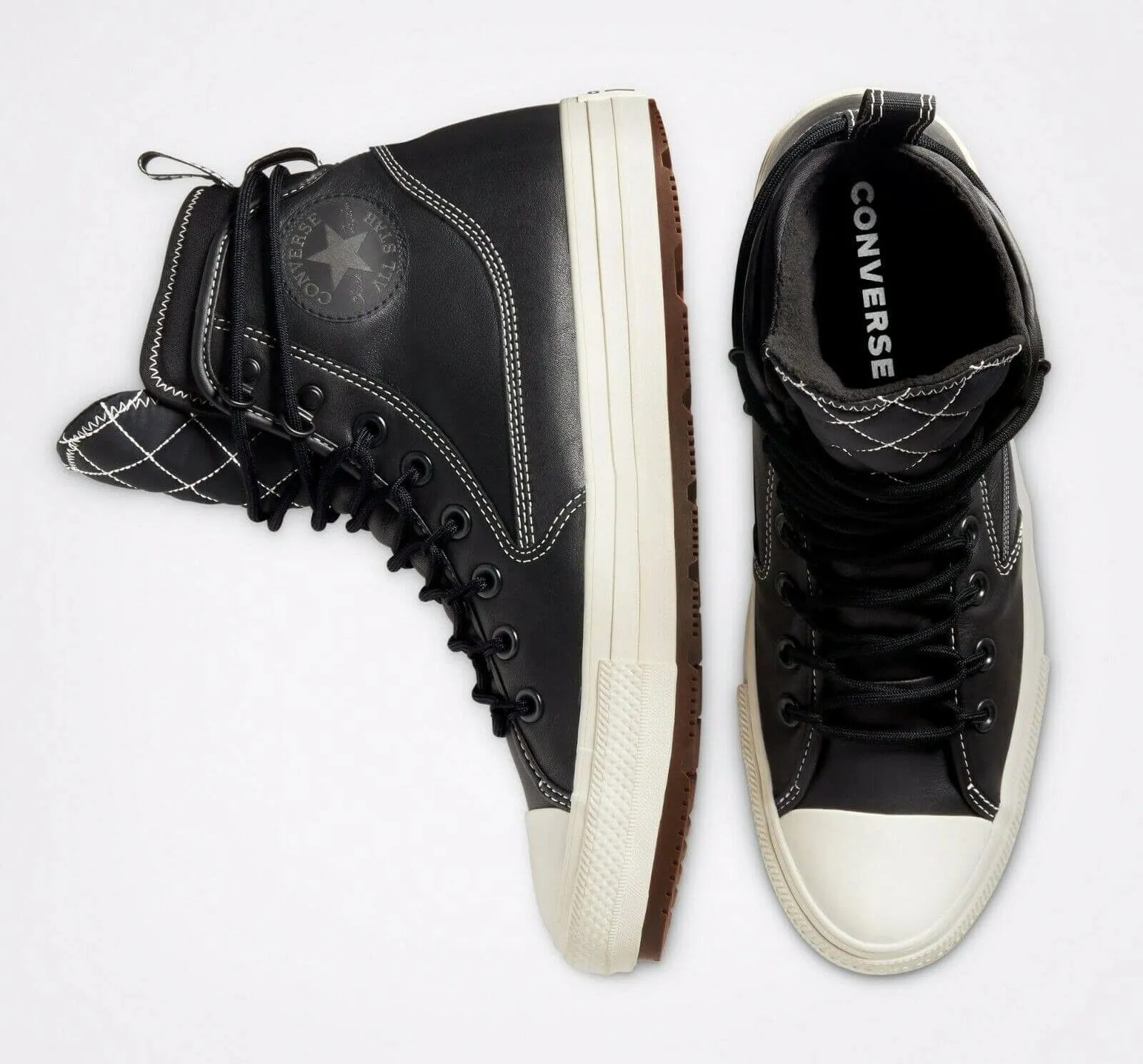 Tenisky Converse UTILITY ALL TERRAIN CHUCK TAYLOR ALL STAR HIGH TOP WATERPROOF Black