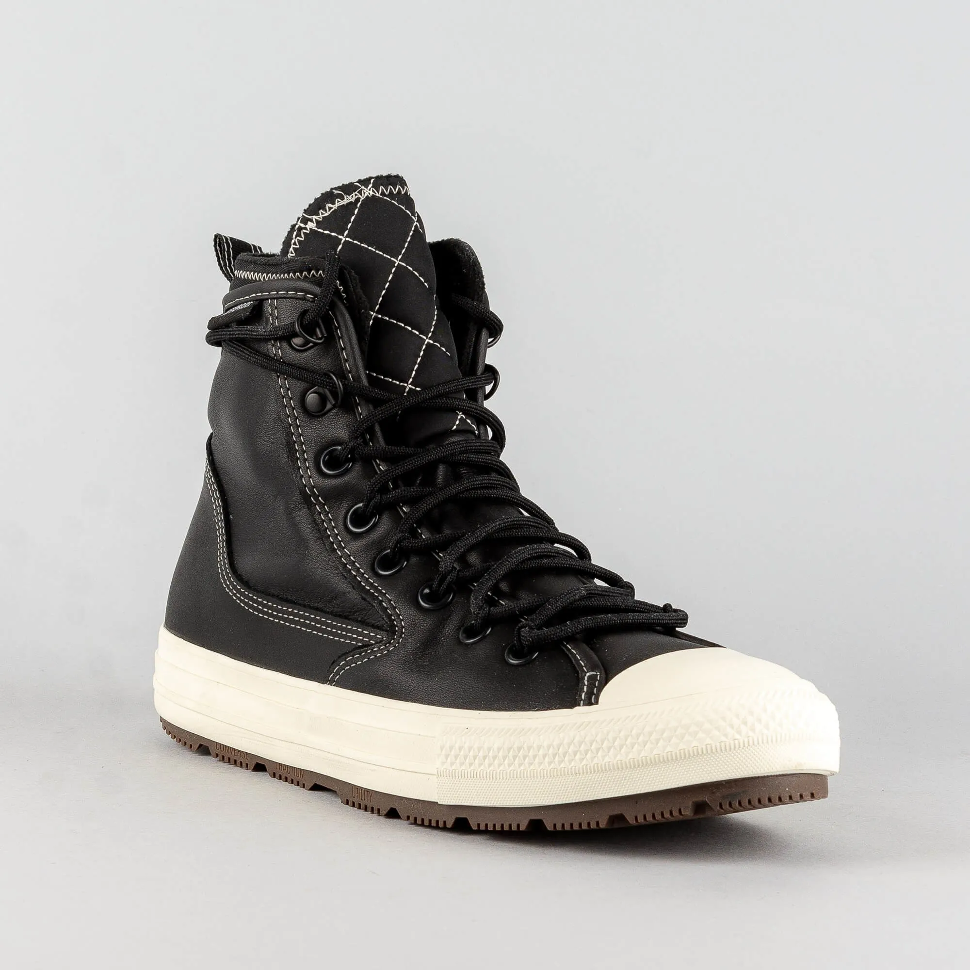 Tenisky Converse UTILITY ALL TERRAIN CHUCK TAYLOR ALL STAR HIGH TOP WATERPROOF Black