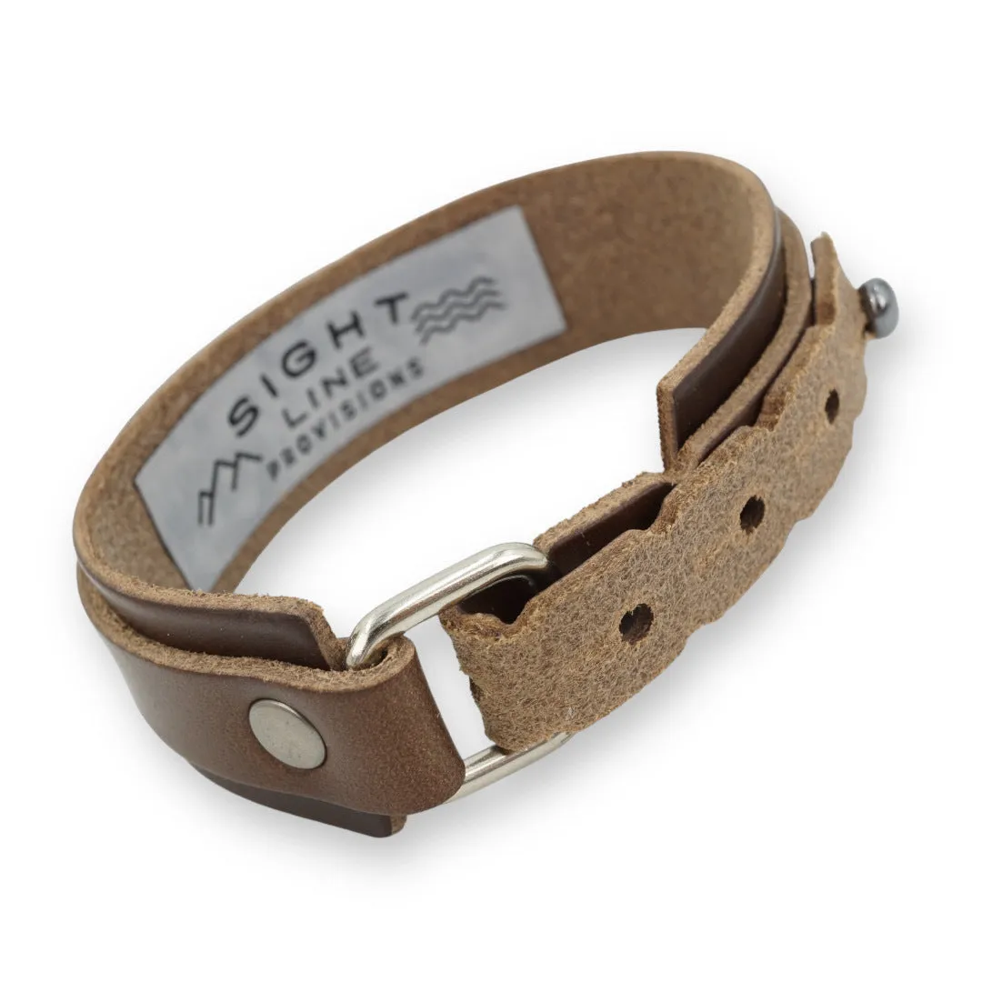 Textile   Bronze -- Tectonic Rush Outdoor Bracelet