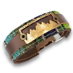 Textile   Bronze -- Tectonic Rush Outdoor Bracelet