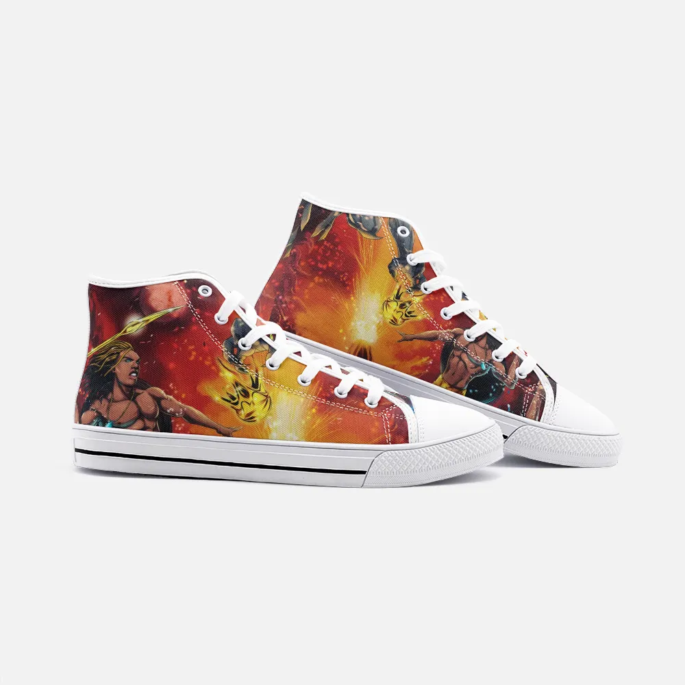 TLPA Unisex High Top Canvas Shoes