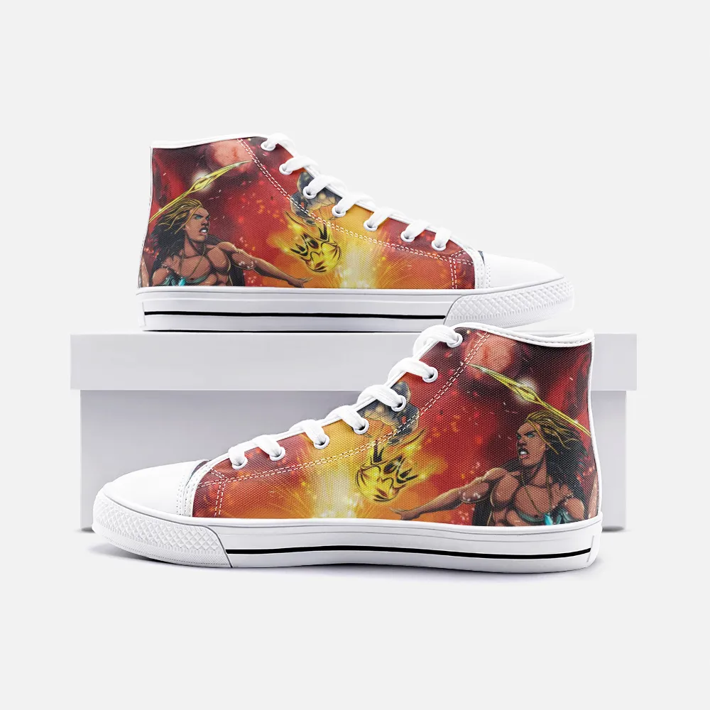 TLPA Unisex High Top Canvas Shoes