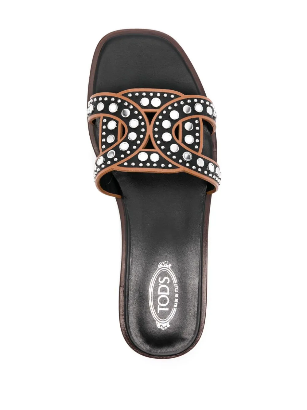 Tods Black Sandals