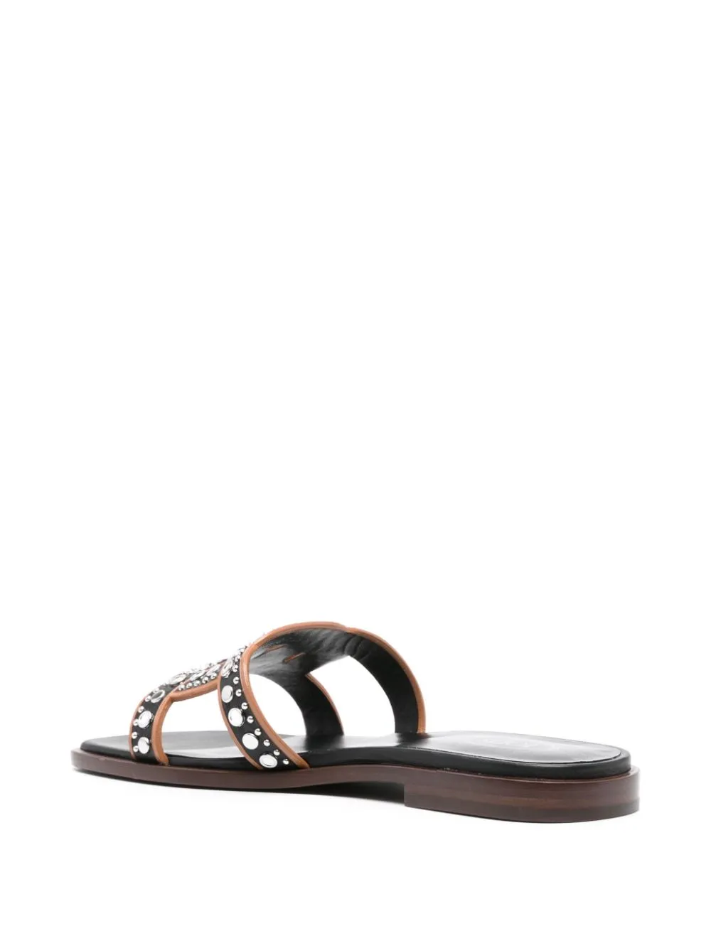 Tods Black Sandals