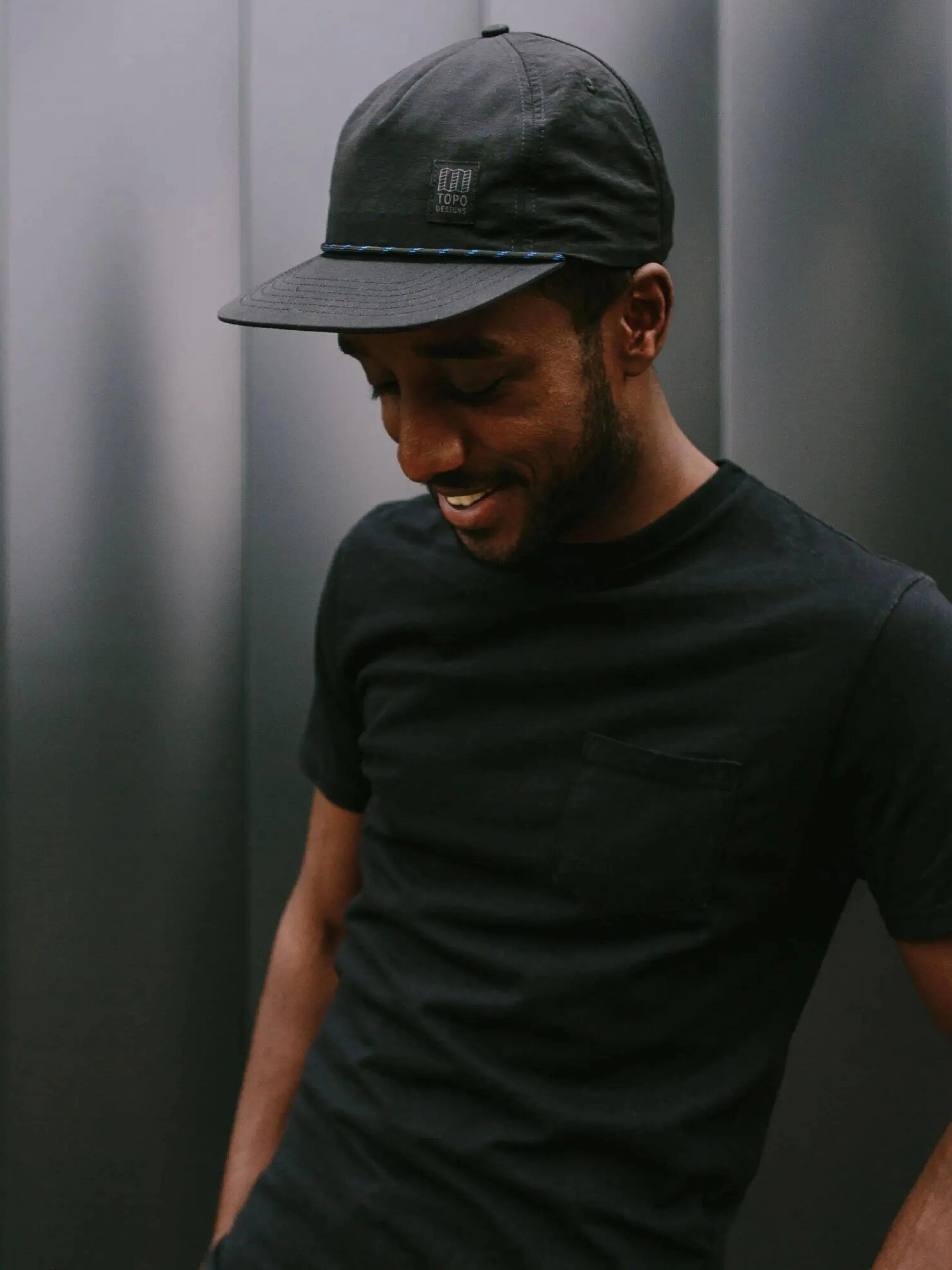 Topo Designs Cord Cap Black