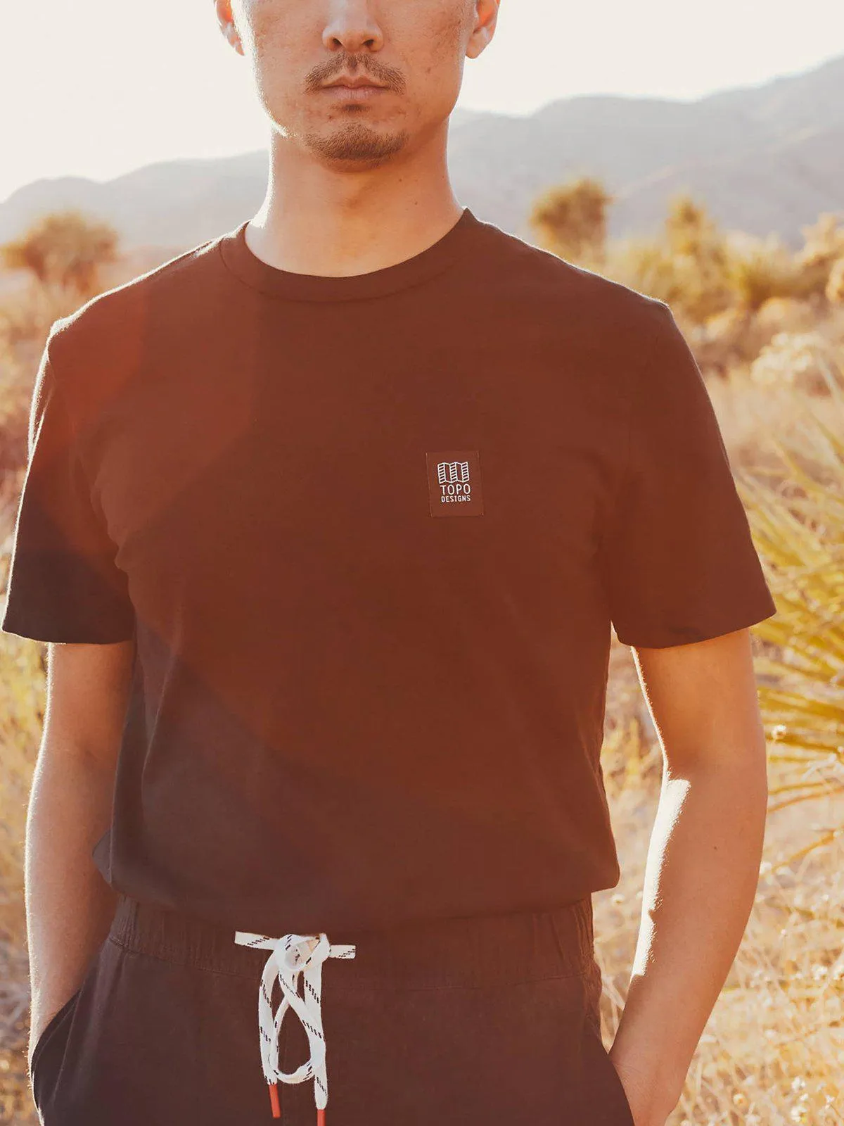 Topo Designs Label Tee Black