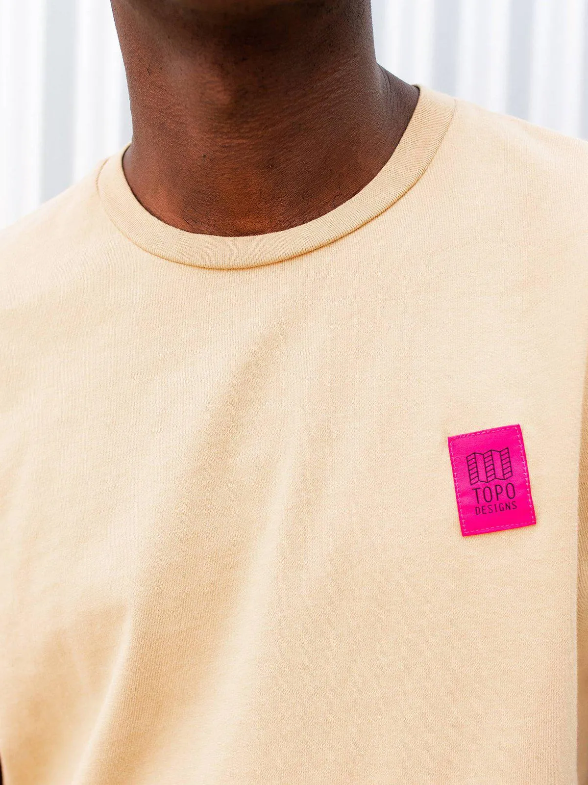 Topo Designs Label Tee Natural