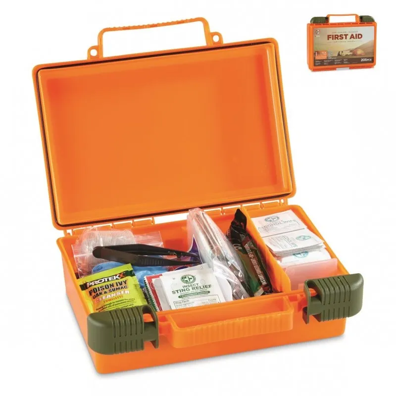 Total Resources - Camping First-Aid Kit (205 Pcs) - FBH