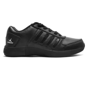 Tracer TR-2 Unisex Lightweight School Shoes with Laces (6-11) - Black