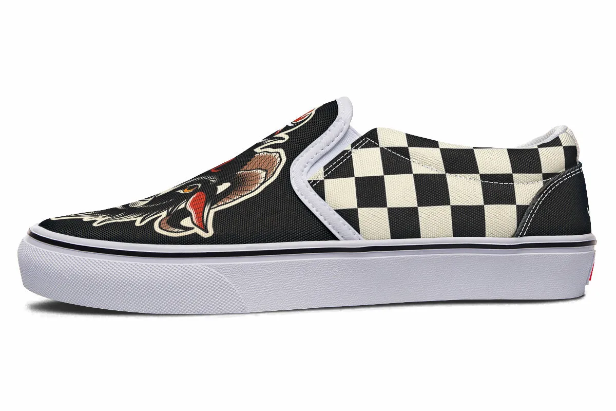 Traditional Goat Slip On Shoes