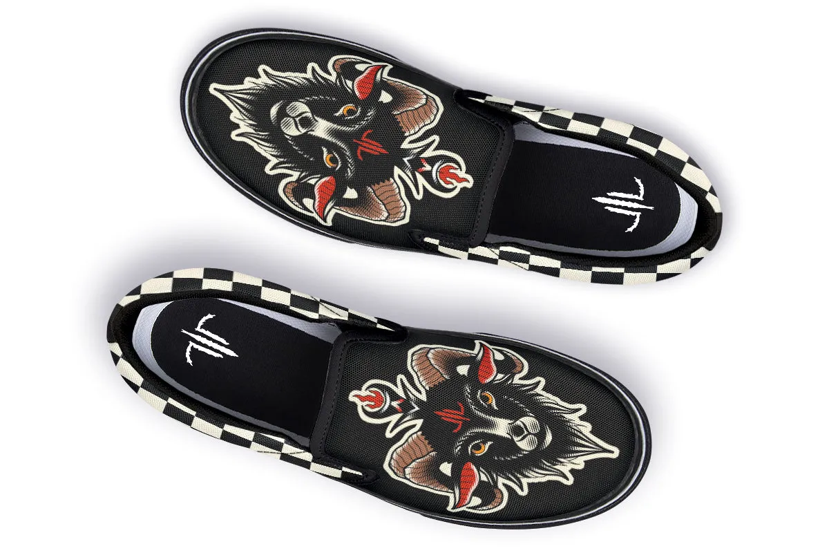 Traditional Goat Slip On Shoes