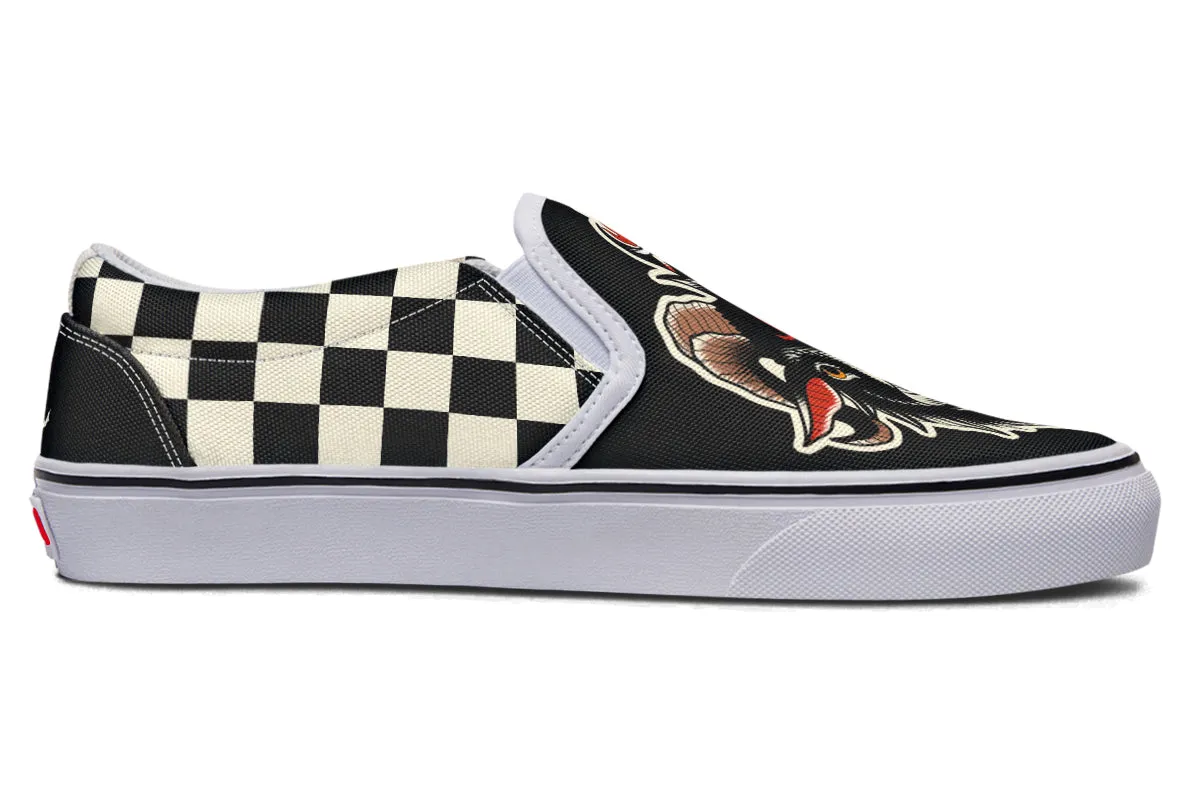 Traditional Goat Slip On Shoes
