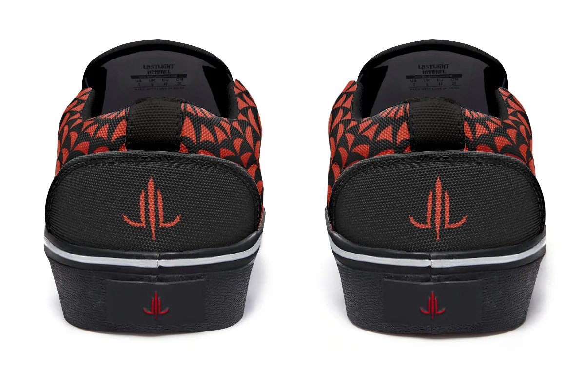 Traditional Scorpion Slip On Shoes