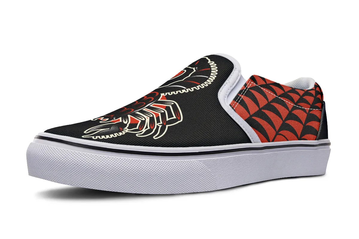 Traditional Scorpion Slip On Shoes