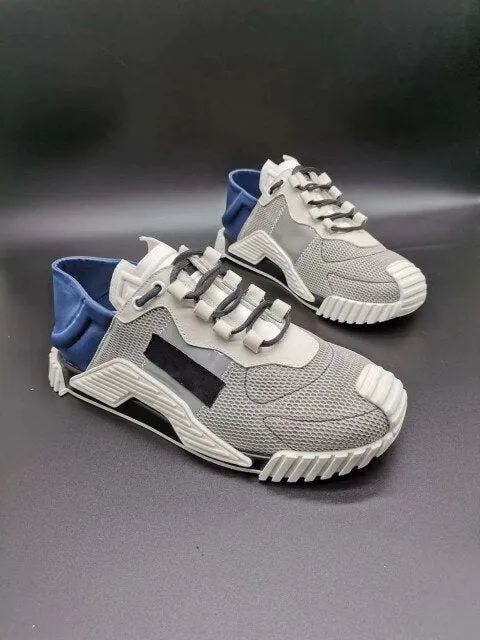 trend of sports shoes splicing thick sole