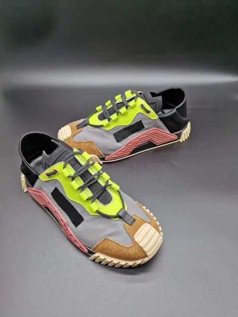 trend of sports shoes splicing thick sole