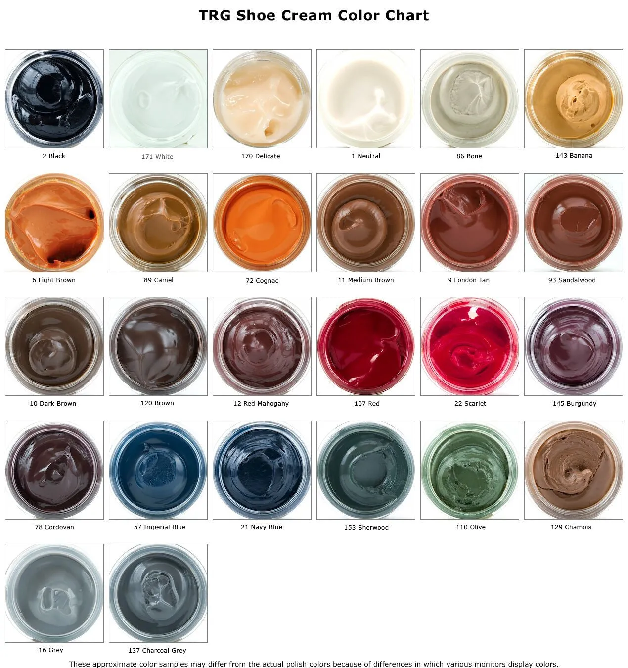 TRG Shoe Cream Exclusive Series