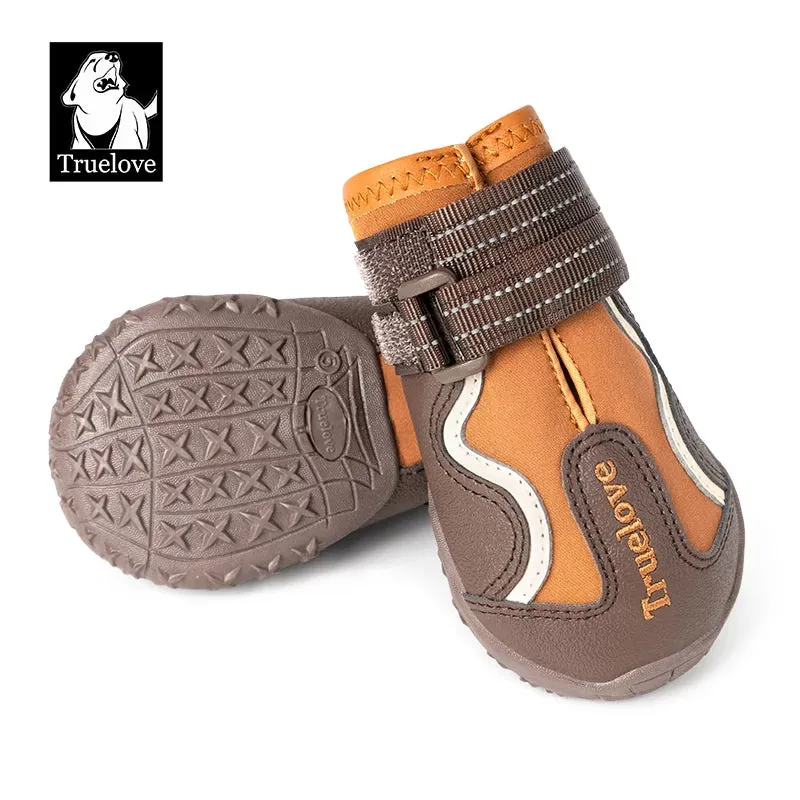 Truelove Outdoor Safety Shoes Reflective Straps and TPR Sole Waterproof Dog Booties  Style Number: TLS3963