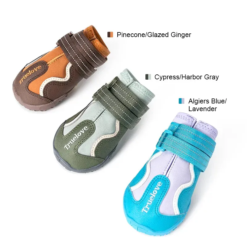 Truelove Outdoor Safety Shoes Reflective Straps and TPR Sole Waterproof Dog Booties  Style Number: TLS3963