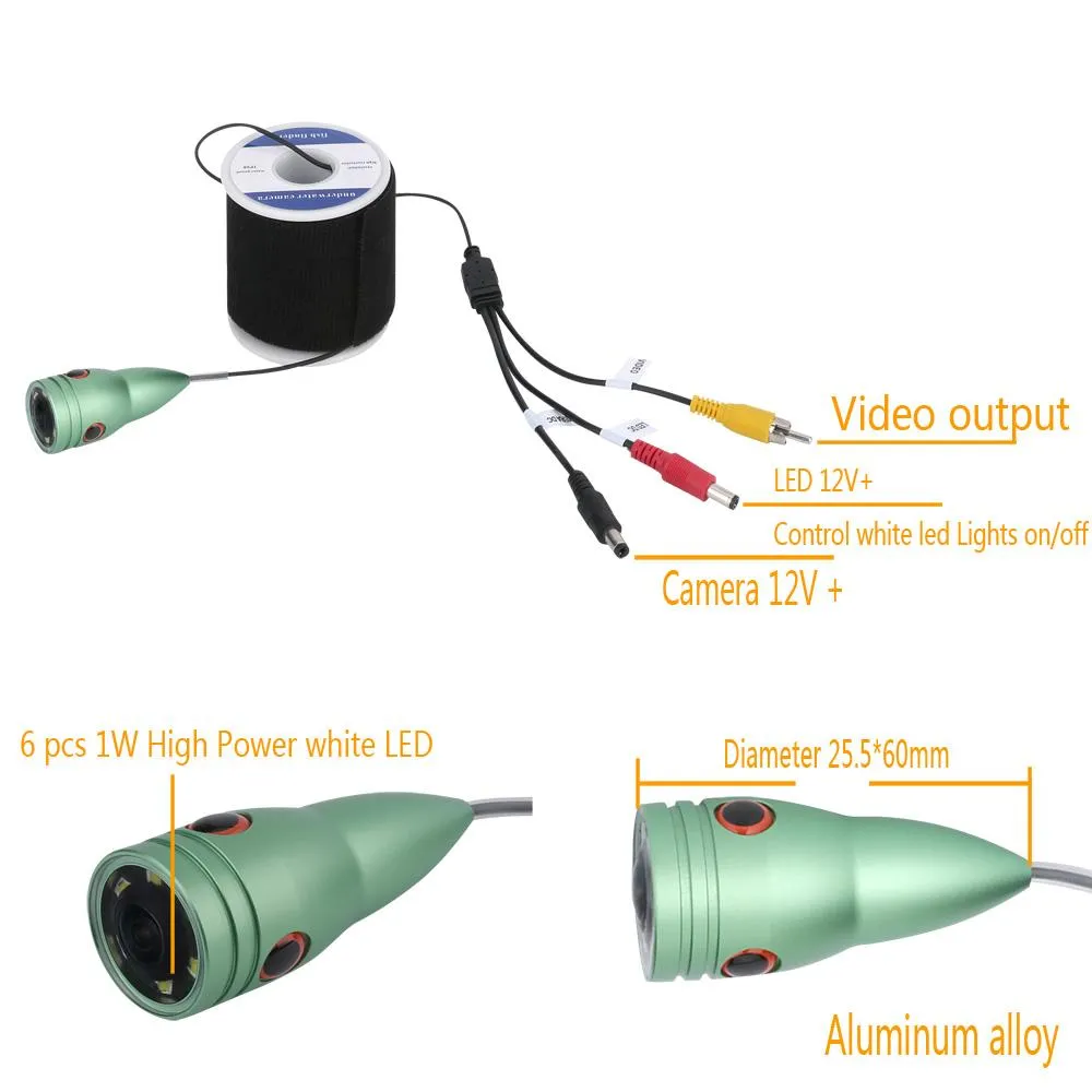 Underwater Fish Finder Camera - 10" (15M 30M 50M)