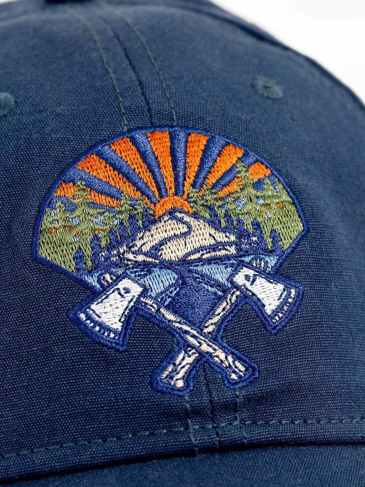 United by Blue Axe Crest Baseball Hat Navy