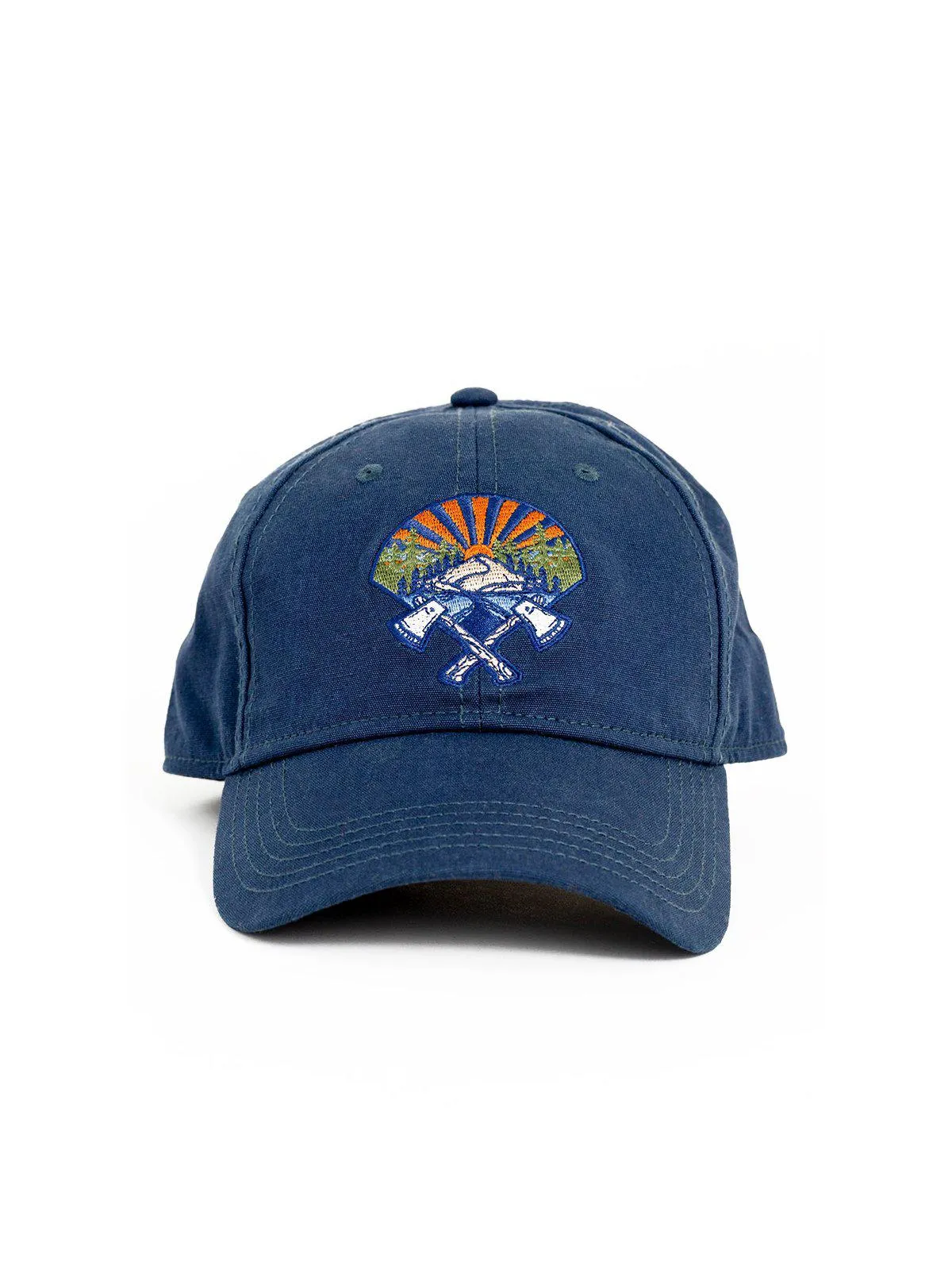 United by Blue Axe Crest Baseball Hat Navy