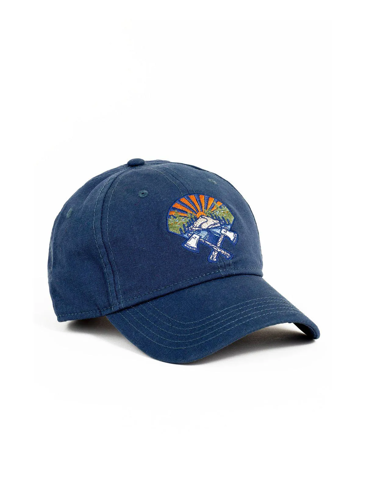 United by Blue Axe Crest Baseball Hat Navy