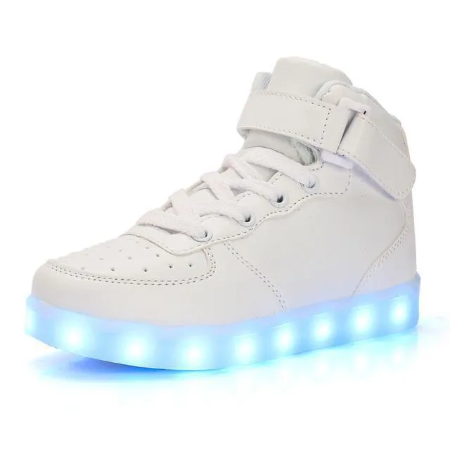 USB Charging LED Luminous Sneakers