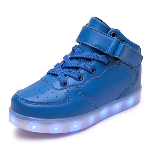 USB Charging LED Luminous Sneakers