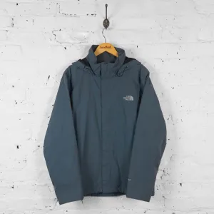 Vintage The North Face Waterproof Jacket - Grey - L